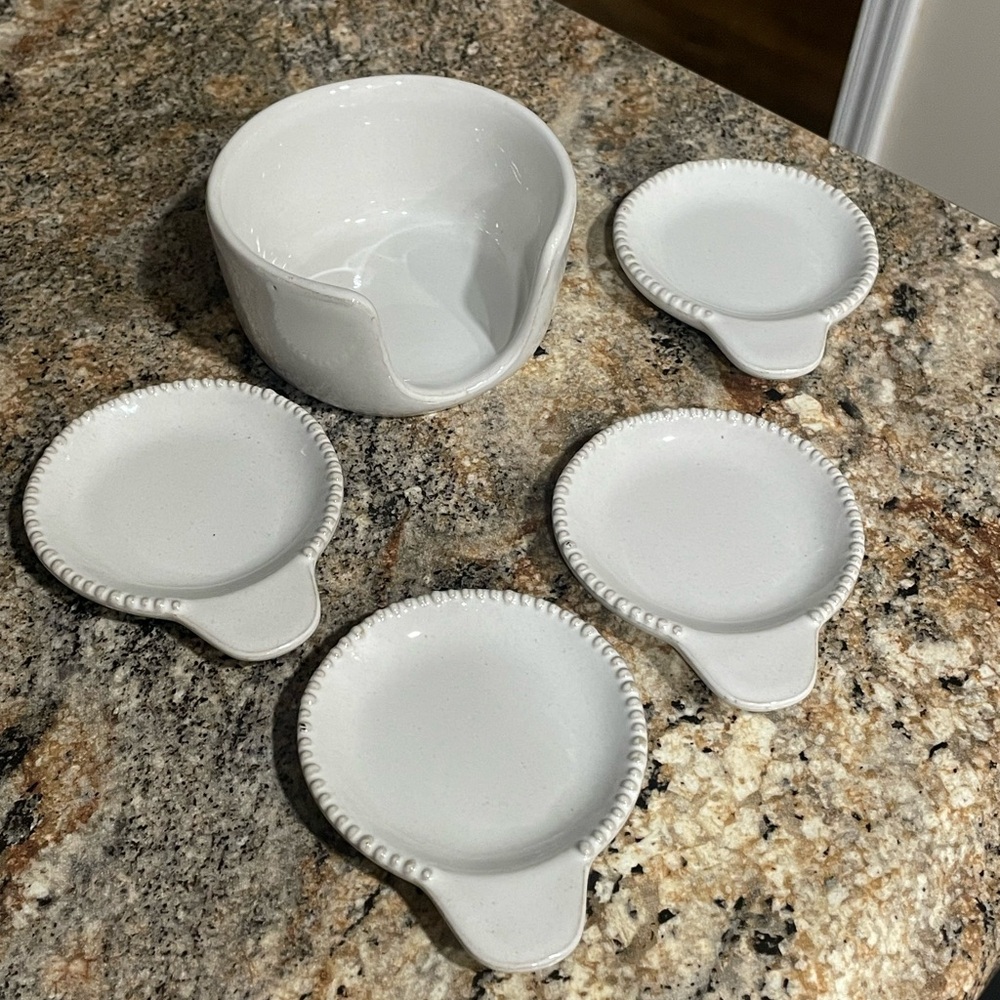 Hearth & Hand Gray Stoneware Tasting Bowls - Picture 3 of 4